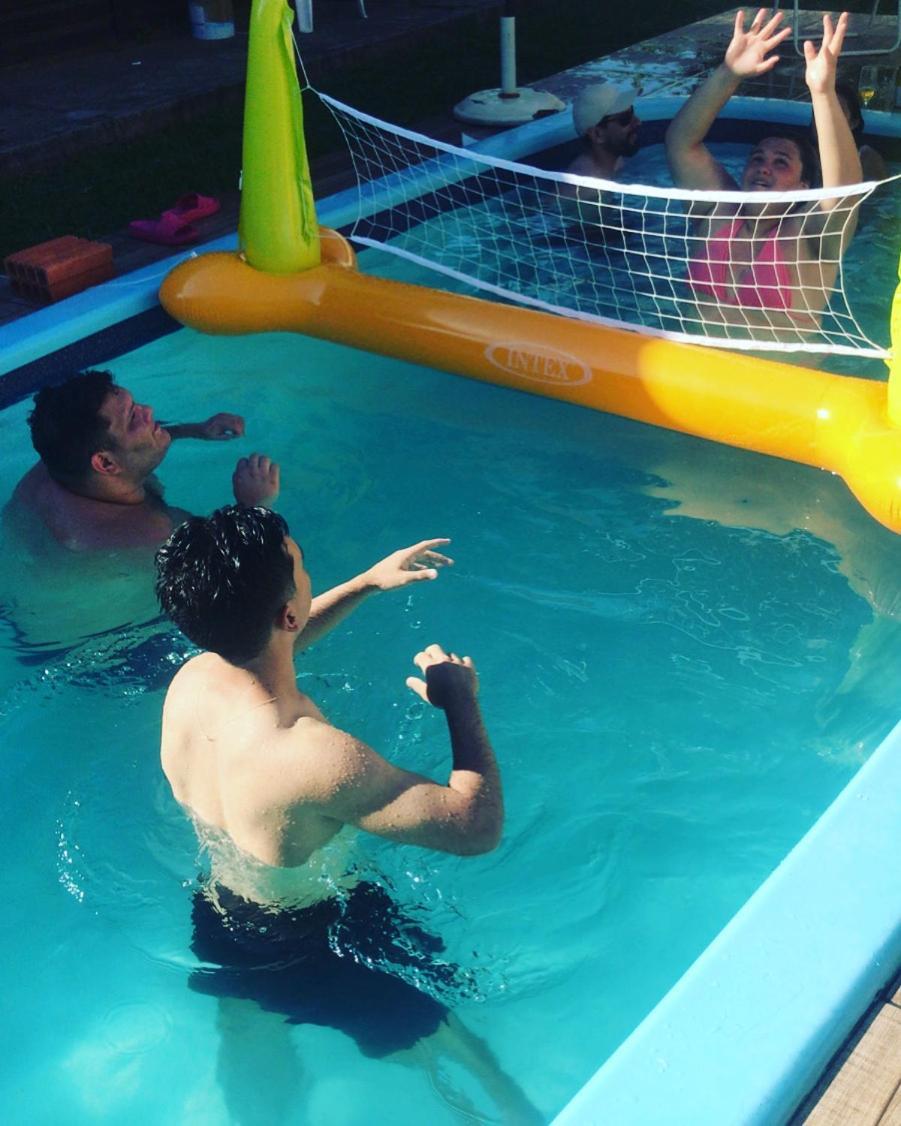 Quarto em Acomodações Particulares Chale Rustico Com Piscina São Gabriel